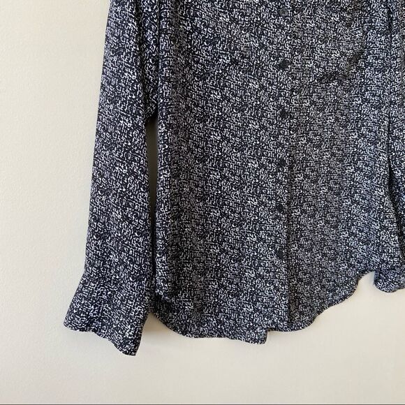 Express-portofino black & white button down - Picture 4 of 7